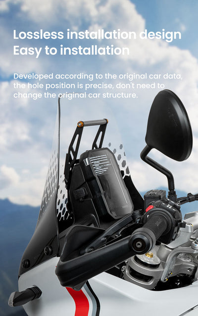 Supporto GPS LOBOO per Ducati Desert X – dettaglio 13
