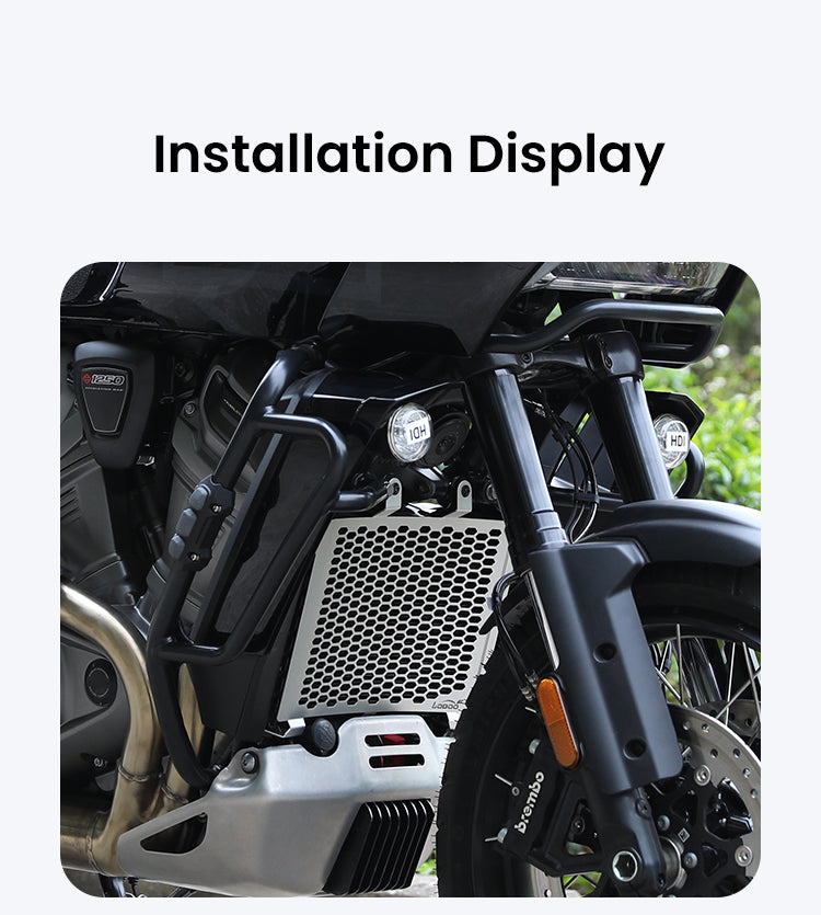Protezione radiatore LOBOO per Harley-Davidson Pan America 1250 – dettaglio 14