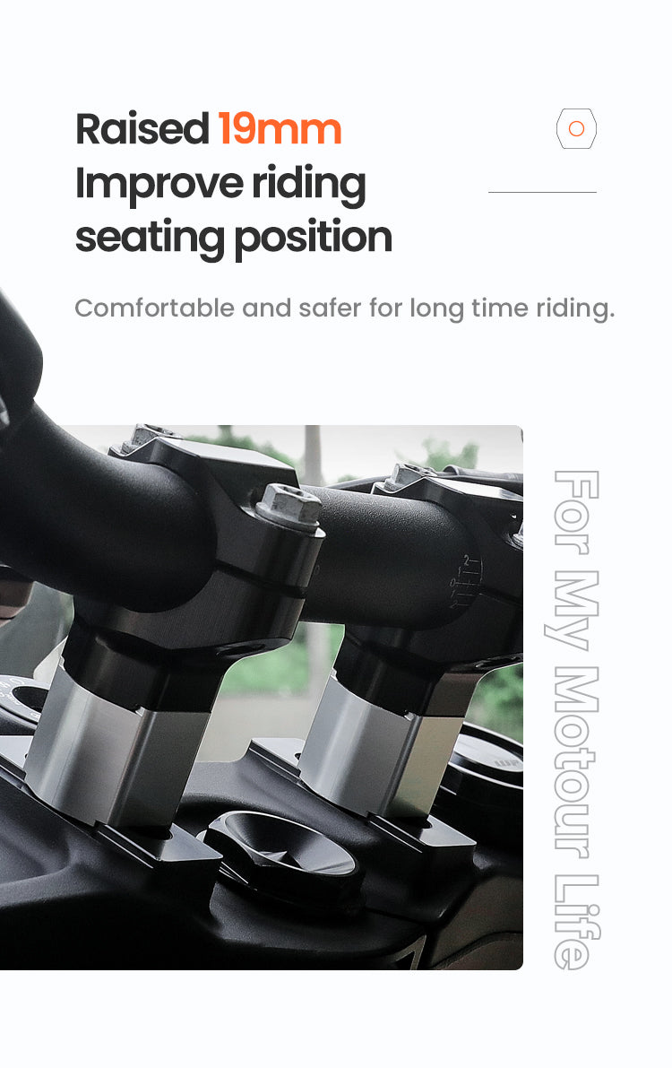 Riser manubrio LOBOO per Husqvarna Norden 901 – dettaglio 16