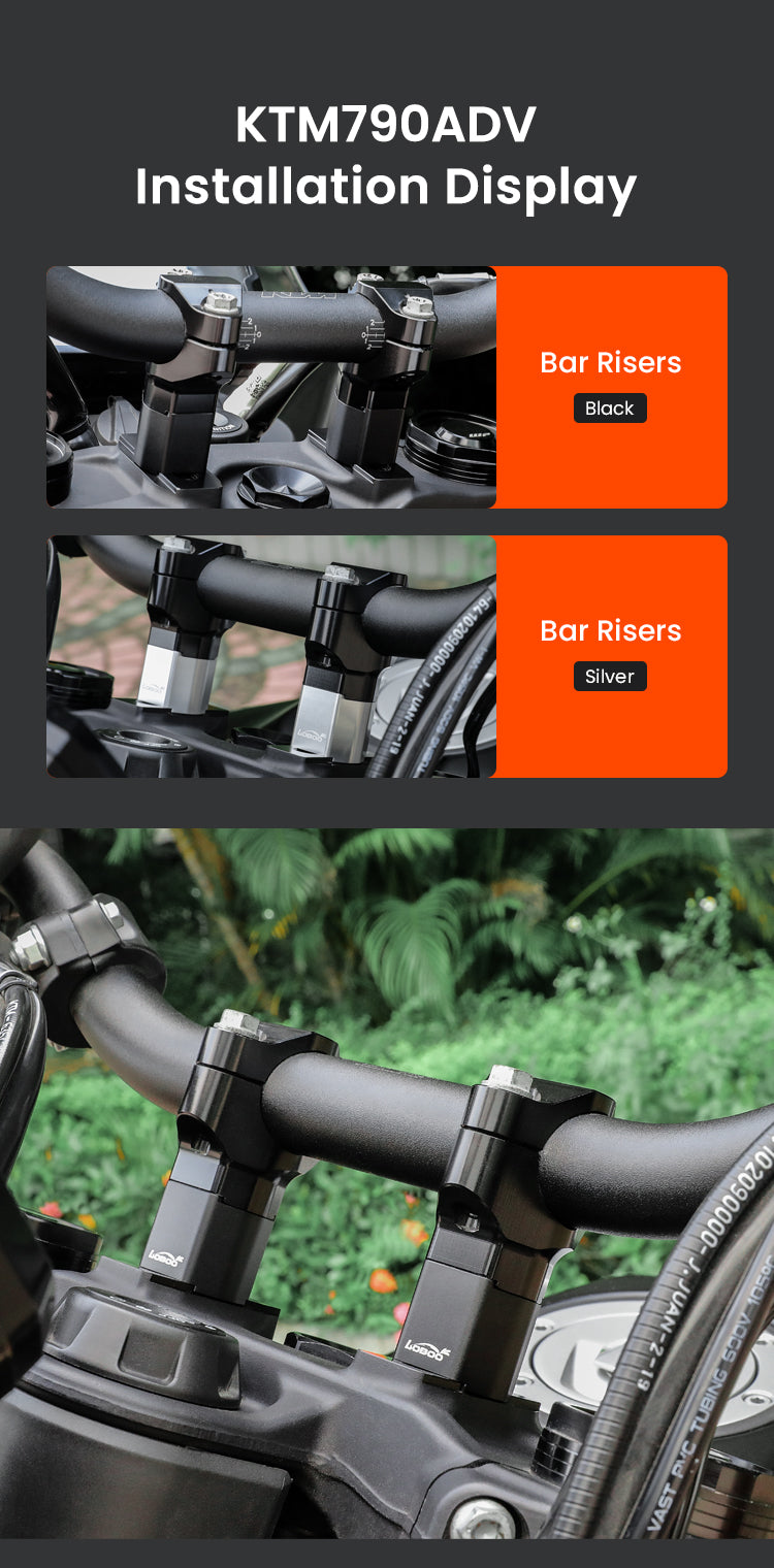 Riser manubrio LOBOO per Husqvarna Norden 901 – dettaglio 17