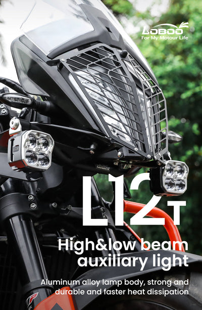 Faretti moto LOBOO L12T – dettaglio 20