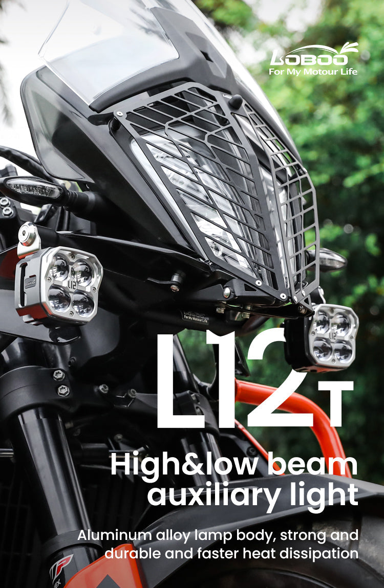 Faretti moto LOBOO L12T – dettaglio 20