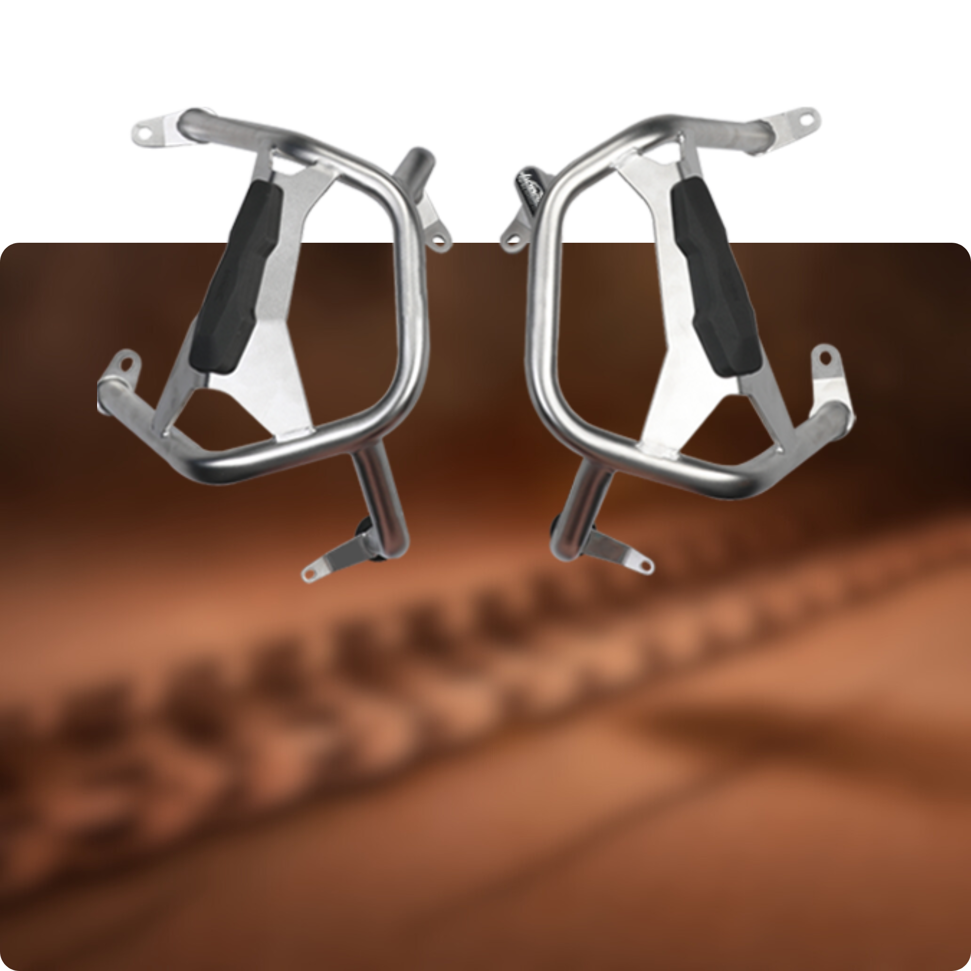 Motorschutzplatten, Sturzbügel, Kühlergitter