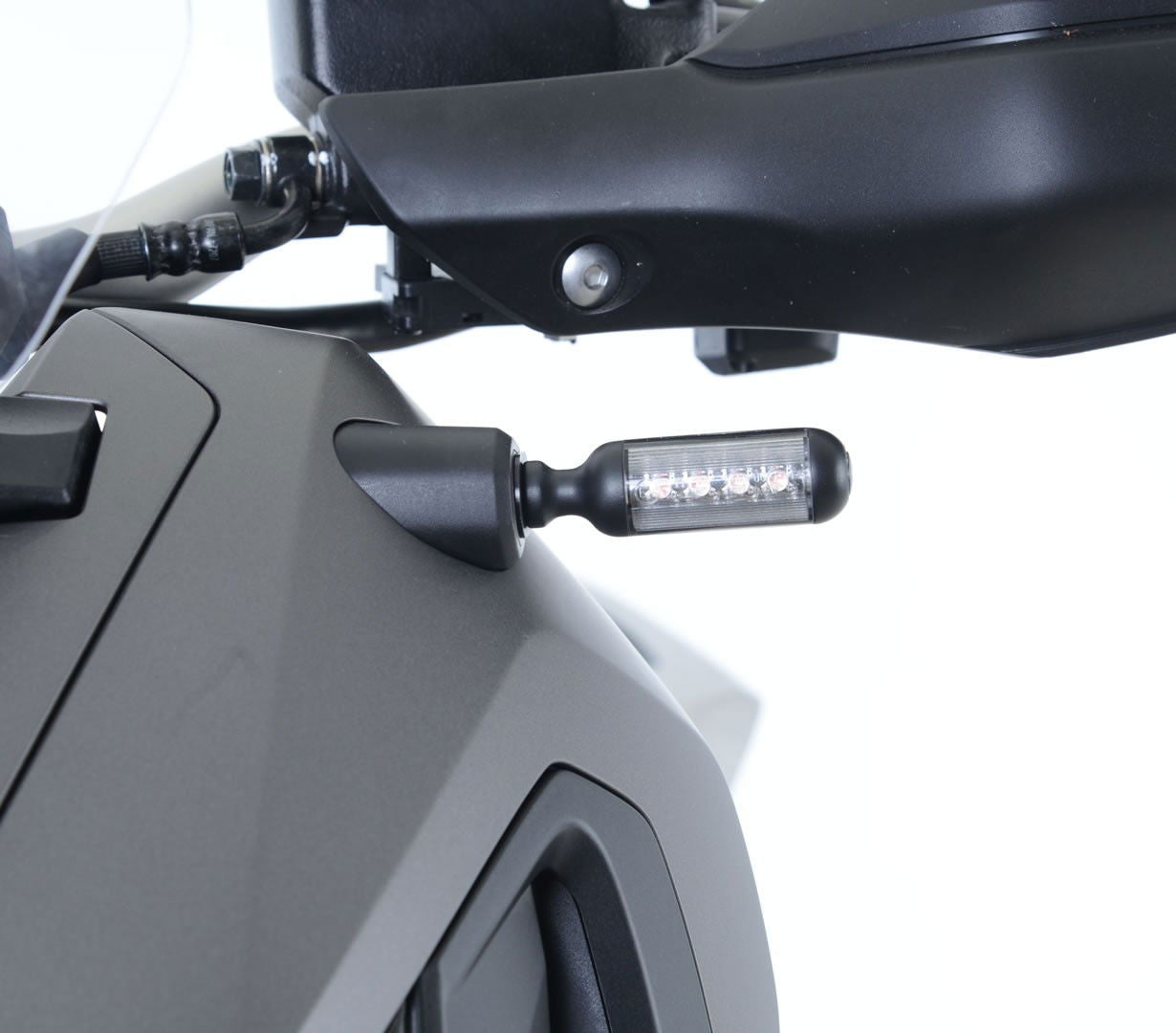 Adattatori Per Minifrecce Anteriori Per Honda X Adv CB650R 19 CBR650R 19 Uso Con Minifrecce Minifrecce Non Incluse 54688 Rg FAP0019BK - Endurrad