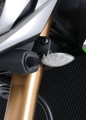 Adattatori Per Minifrecce Anteriori Per Kawasaki Z125 Z250 Z300 Ninja 300 Ninja 250 13 17 Z650 Z1000 14 Z1000R 17 V 10669 Rg FAP0004BK - Endurrad