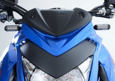 Adattatori per minifrecce anteriori per Suzuki GSX-S 1000/1000ABS - NO modello FA / SV650 '18- (minifrecce non incluse)