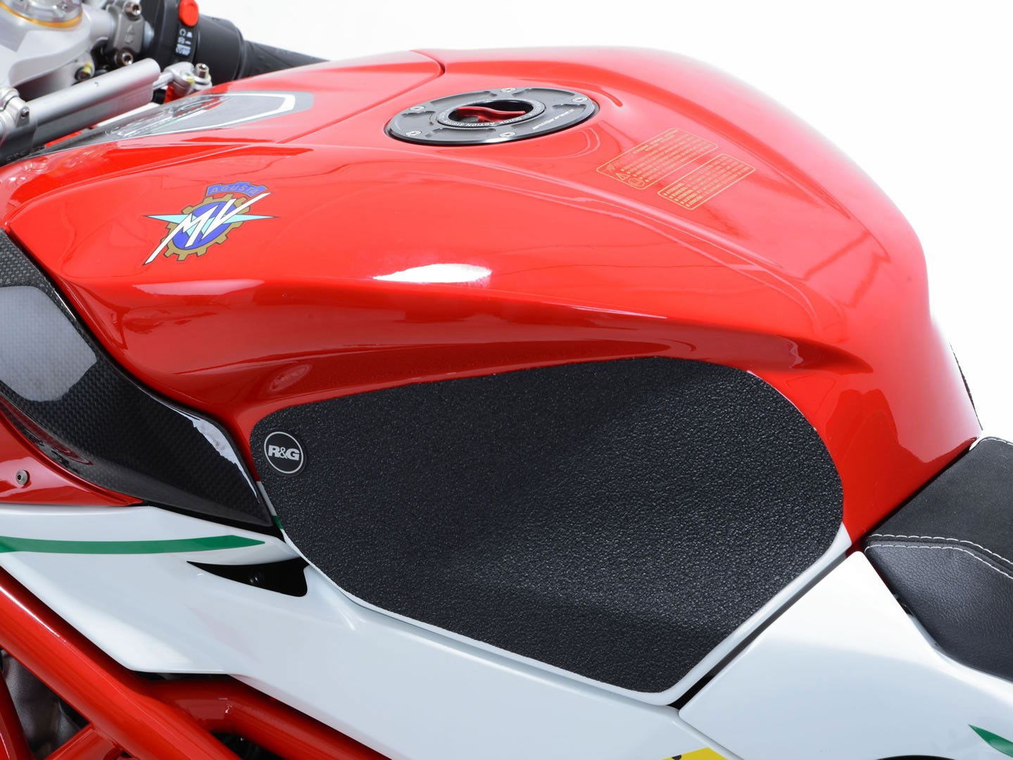 Adesivi antiscivolo serbatoio MV AGUSTA F4RR nero
