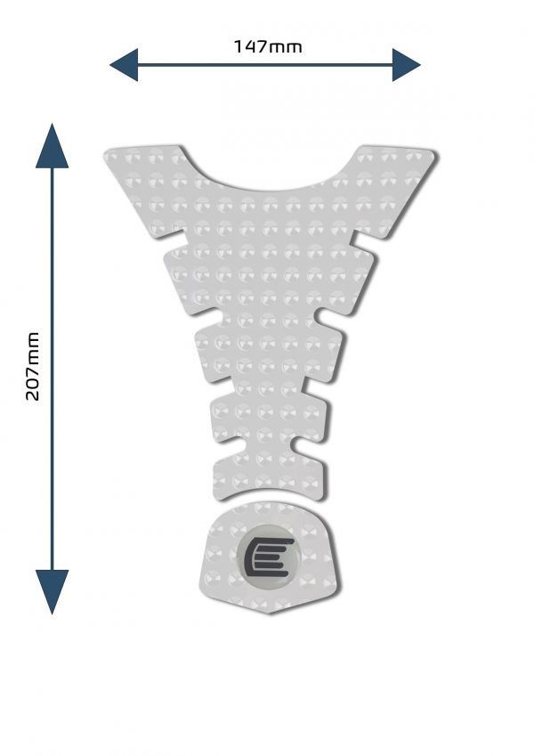 Adesivo per serbatoio moto centrale ed | EZ - CENTREPADH - 5181 - ENDURRAD