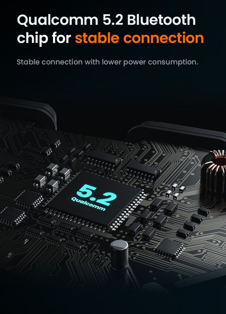 Chip Bluetooth 5.2 per una connessione stabile