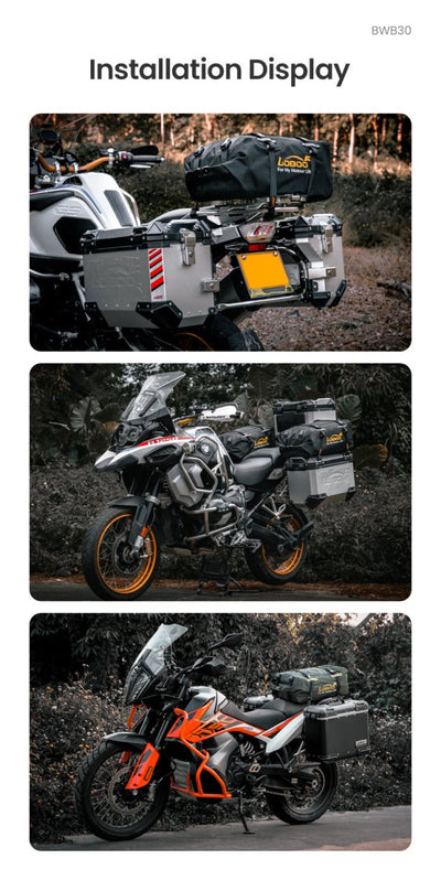 Faltbare und wasserdichte Tasche 30 l – Endurrad.com