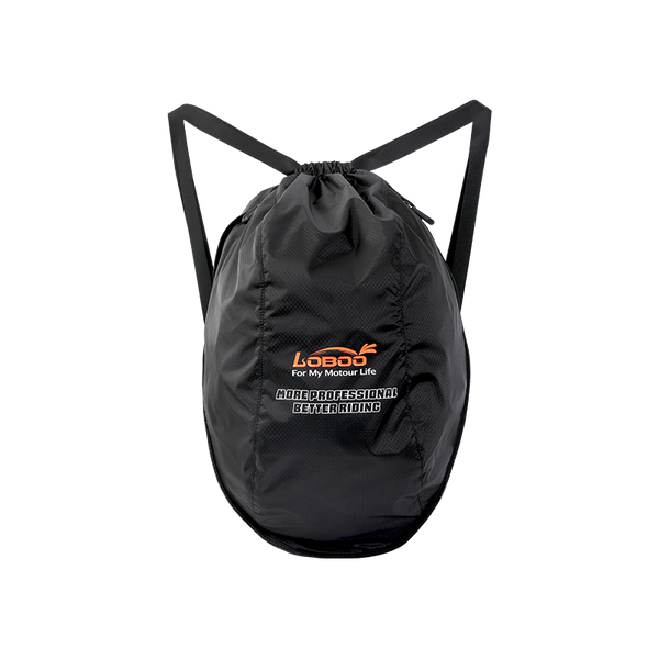 Faltbare Motorradtaschen-Rucksack für einen Motorradhelm aus Nylon