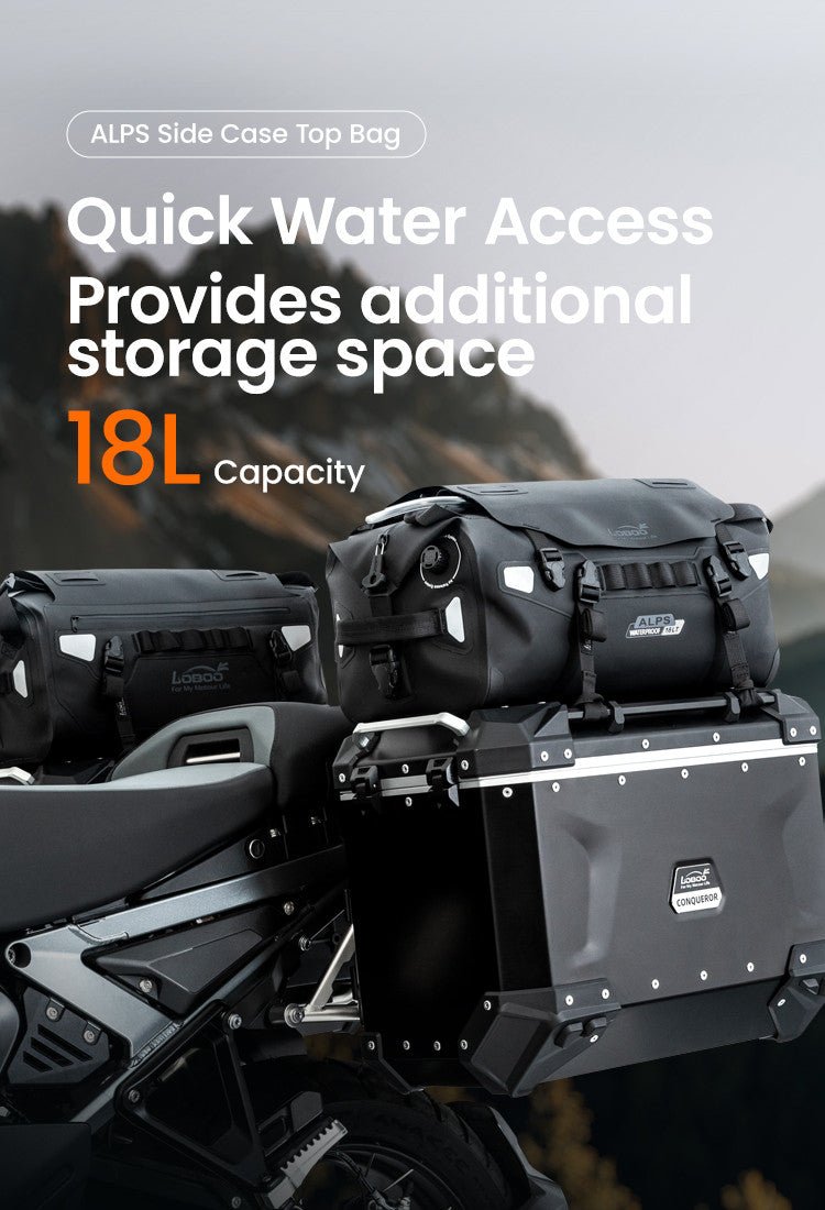 Borsa Posteriore aggiuntiva 18L TPU LOBOO ALPS - ENDURRAD