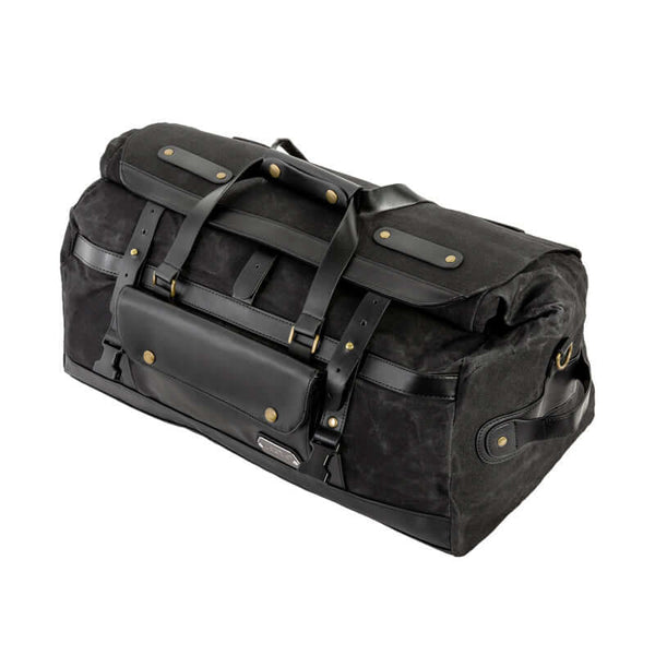 Vintage-Hecktasche LOBOO BWB40BK, 40 L, aus Canvas