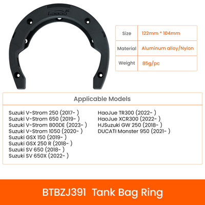 Erweiterbare Tankrucksack 4,5 - 6,5 l - Endurrad.com