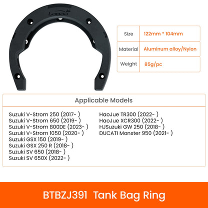 Erweiterbare Tankrucksack 7 - 9L - Endurrad.com