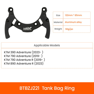 Erweiterbare Tankrucksack 7 - 9L - Endurrad.com
