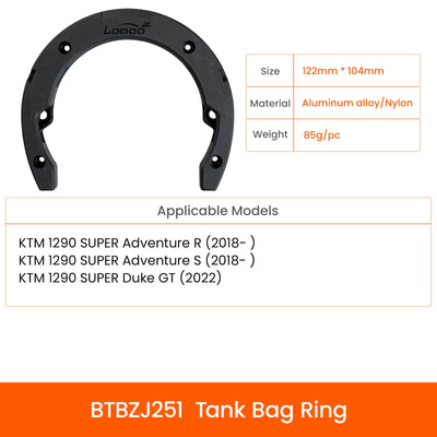 Erweiterbare Tankrucksack 7 - 9L - Endurrad.com