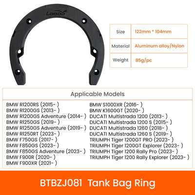 Erweiterbare Tankrucksack 7 - 9L - Endurrad.com