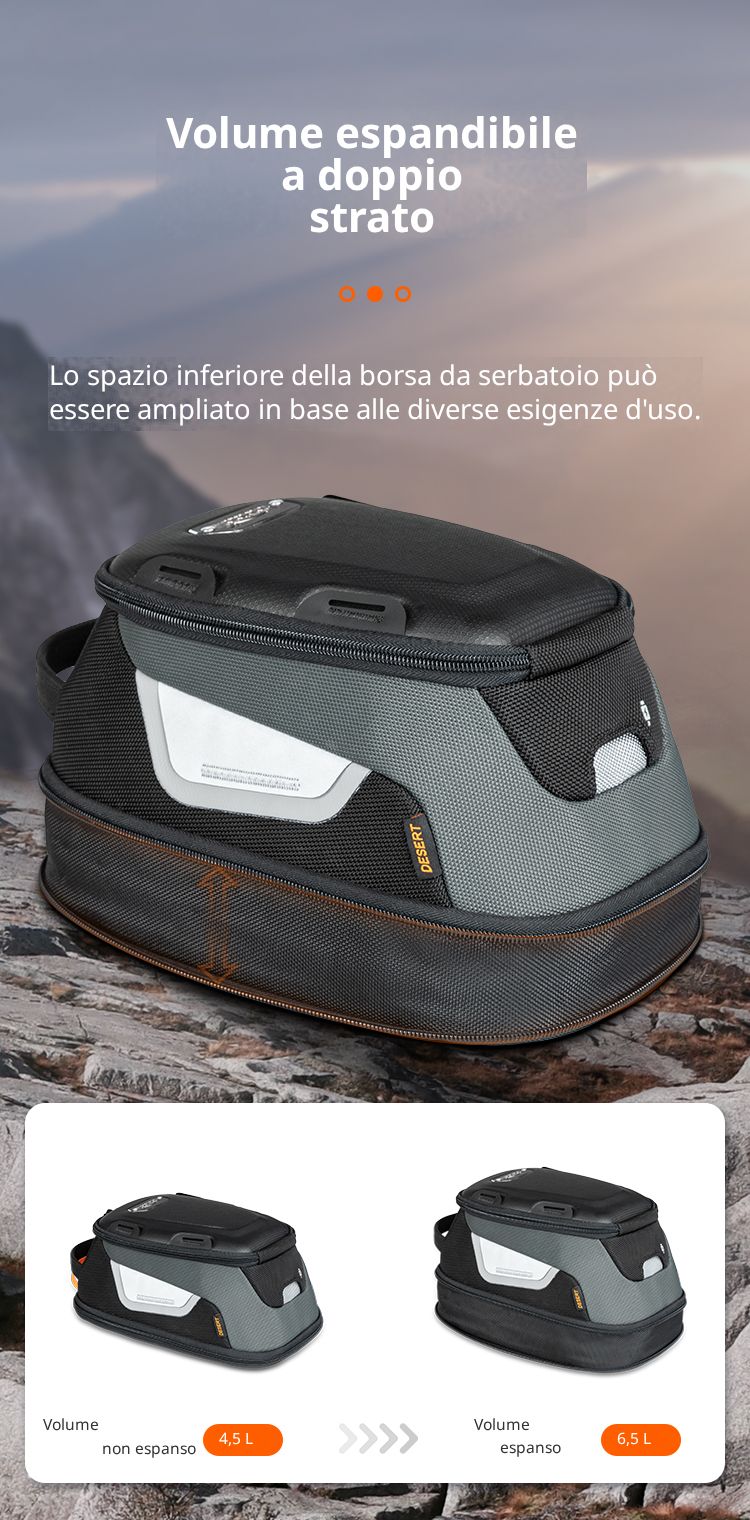 Eine zweite Ebene, die sich öffnet, wenn du losfährst