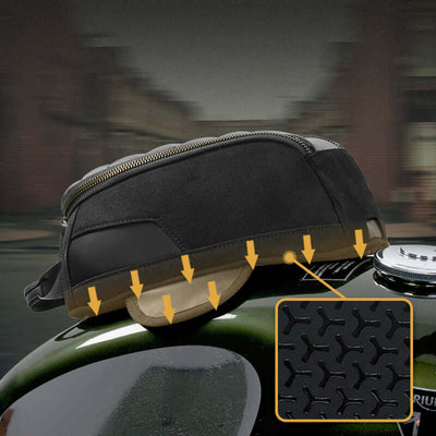 Magnetische Tankrucksack Vintage 3,5 l – Endurrad.com