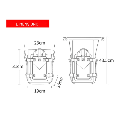 Universelle Crashbar-Taschen – Endurrad.com