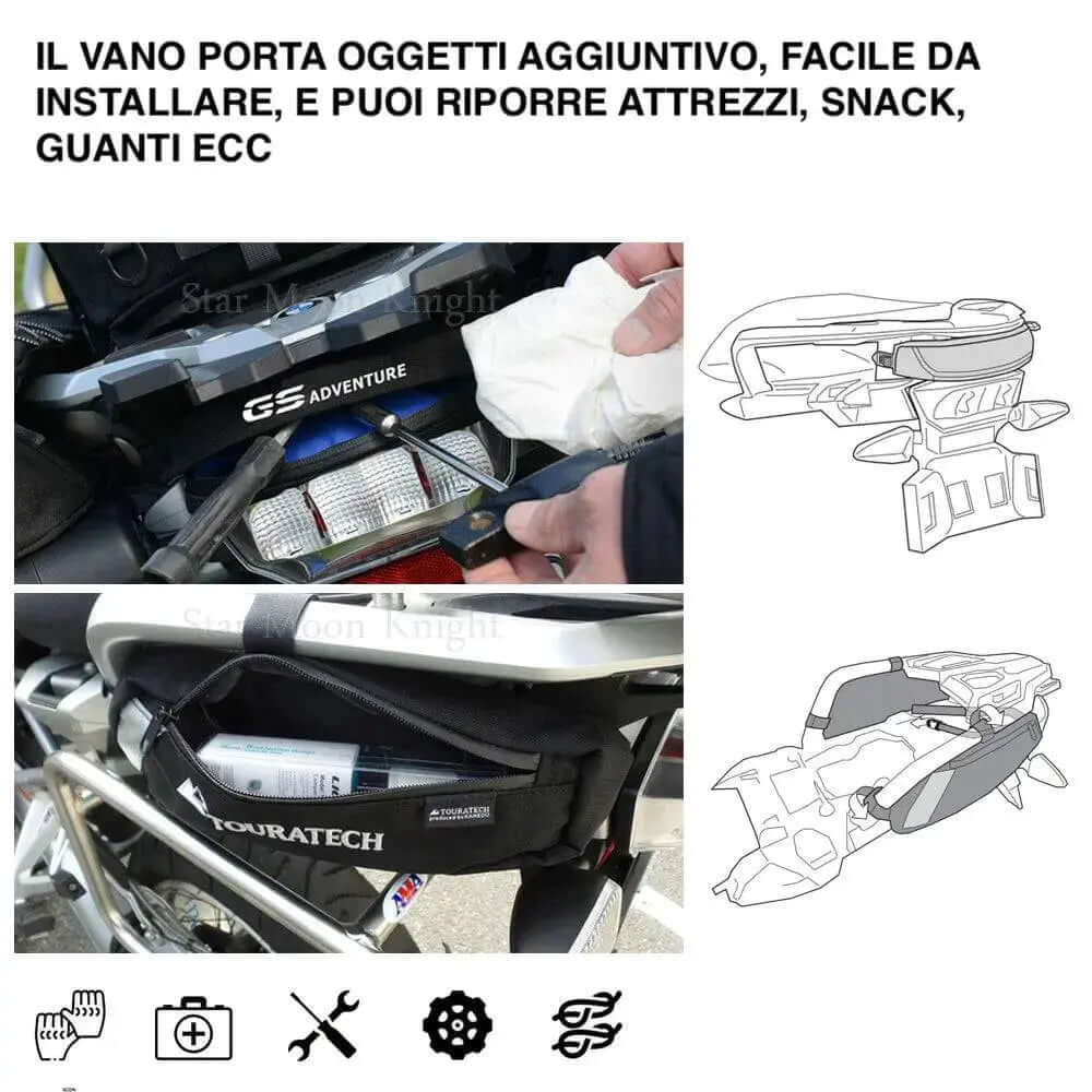 Wasserdichte Hecktaschen für BMW GS - Endurrad.com