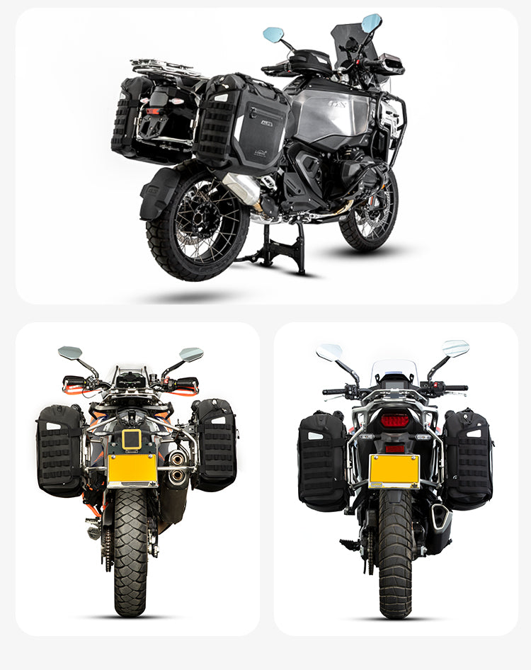 Montiert an BMW R 1300 GS Adventure und KTM 1290 Super Adventure