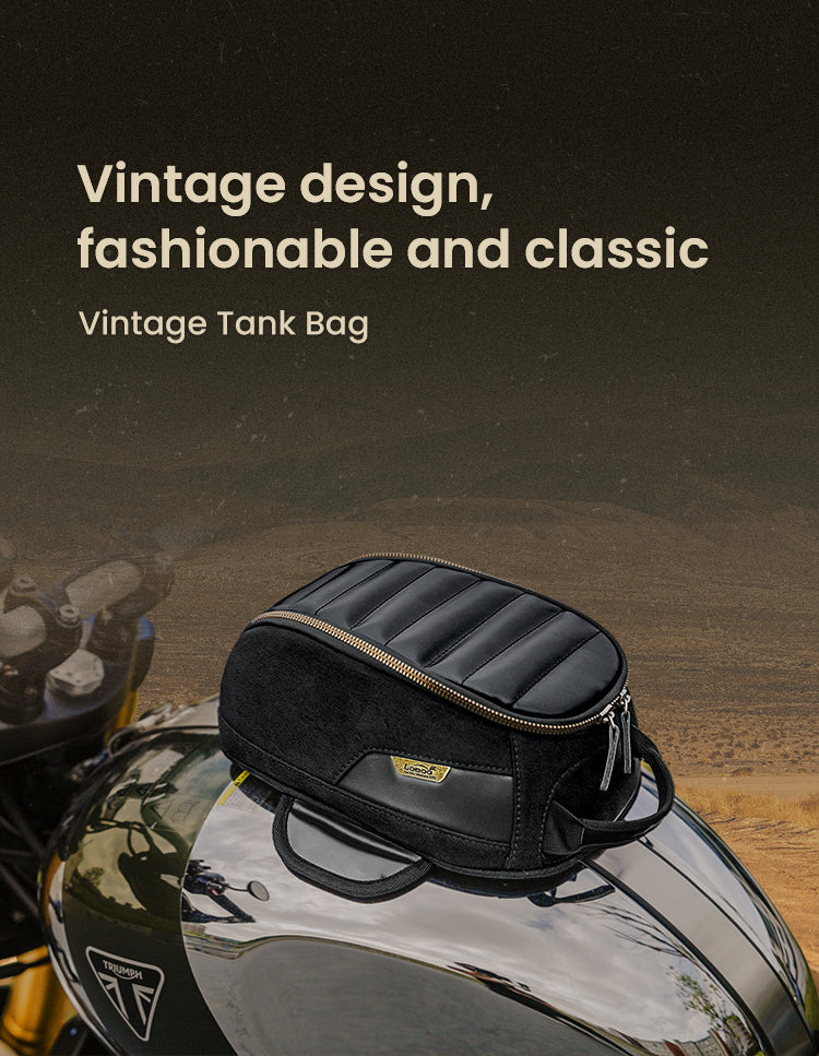 Vintage-Design, für klassische Motorräder konzipiert
