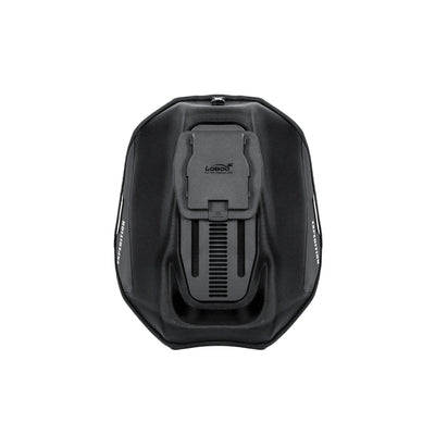 Fondo della LOBOO BTB20BK con base magnetica scorrevole e leva di sgancio