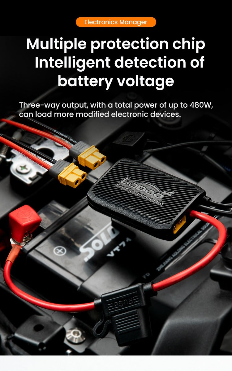 Ein Chip, der die Batterie überwacht