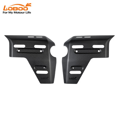 Cover radiatore in carbonio per BMW R 1300 GS Adventure, coppia vista di fronte