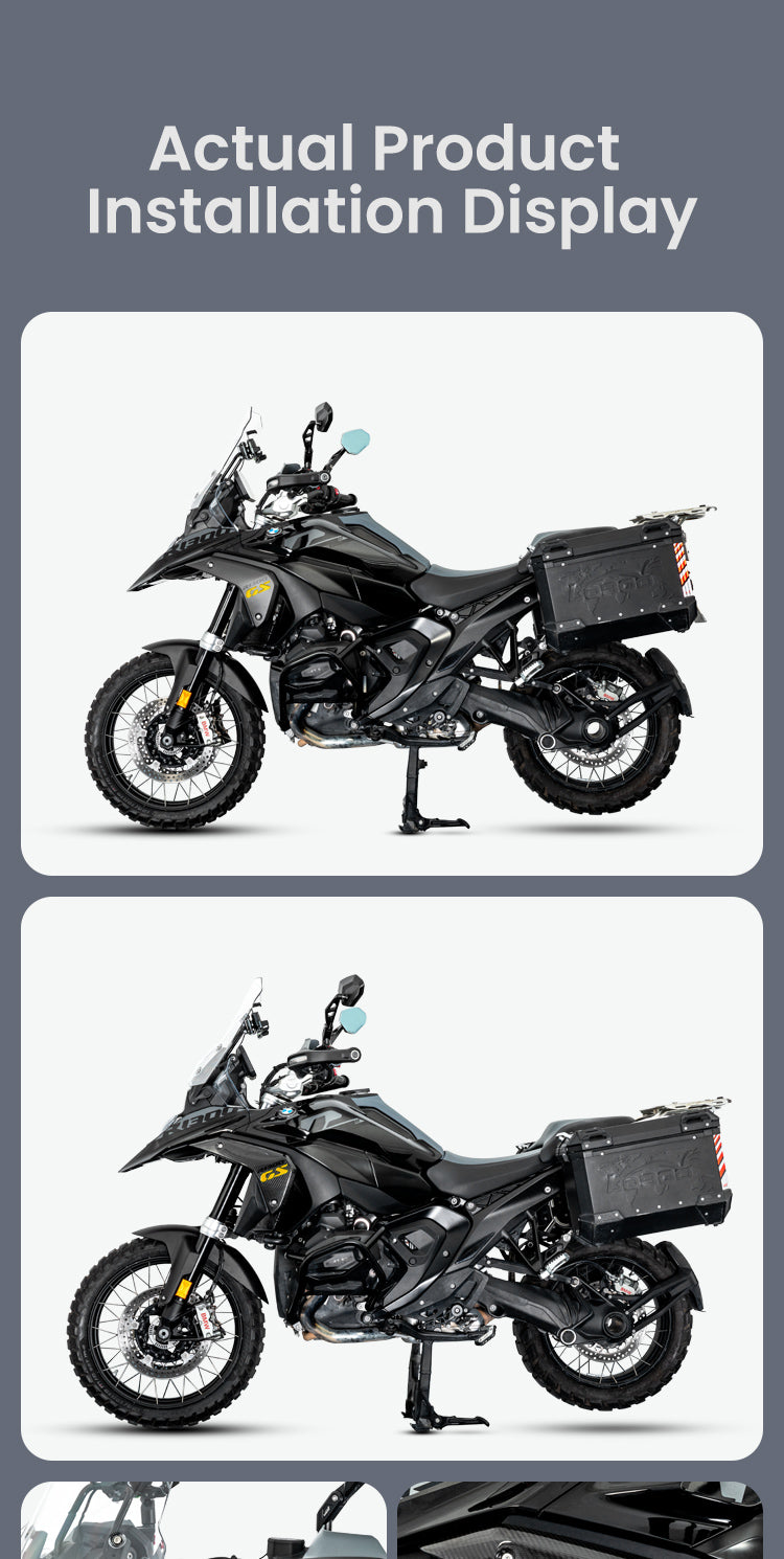 Wie sehen sie auf dem Motorrad aus?