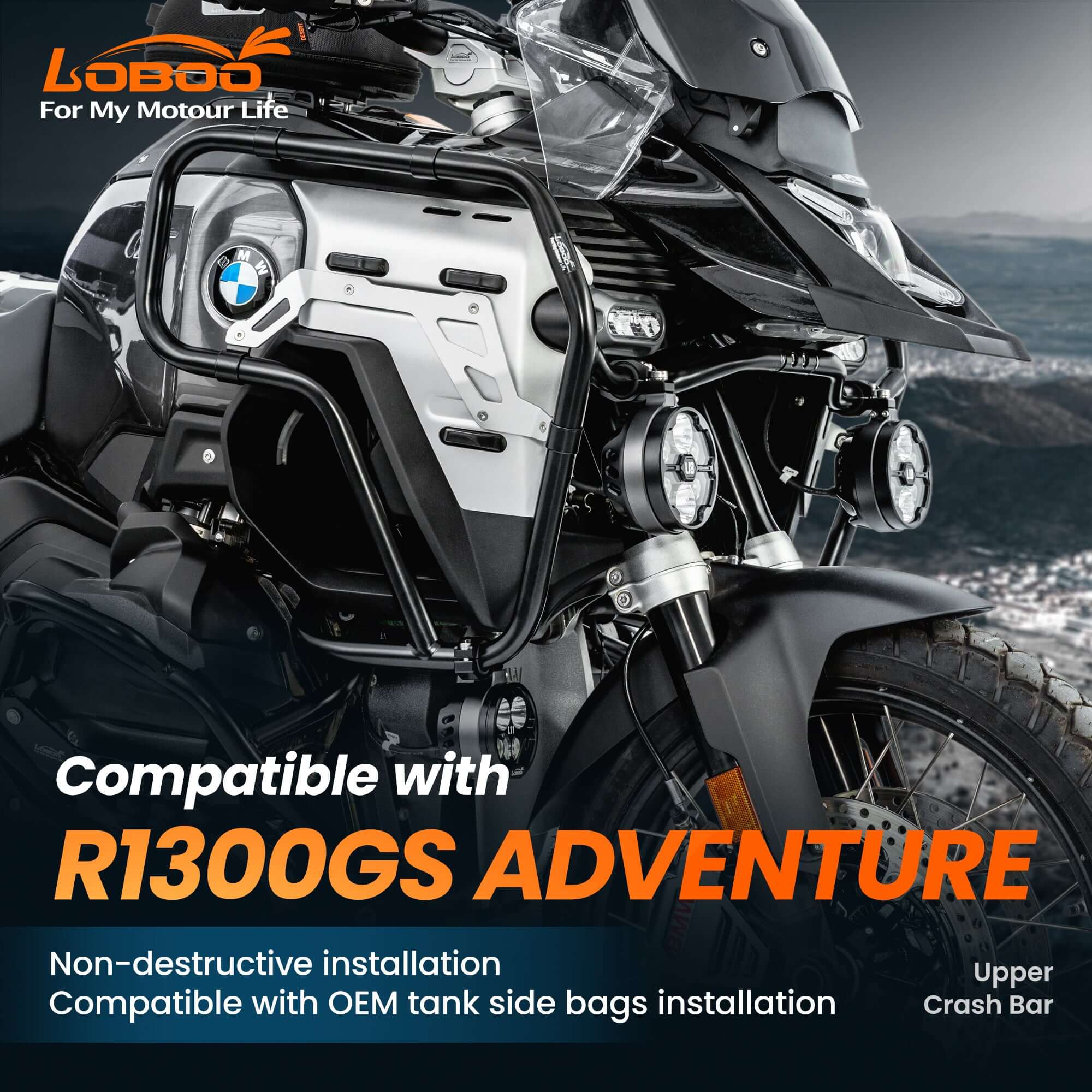 Sturzbügel BMW R 1300 GS Adventure - Endurrad.com