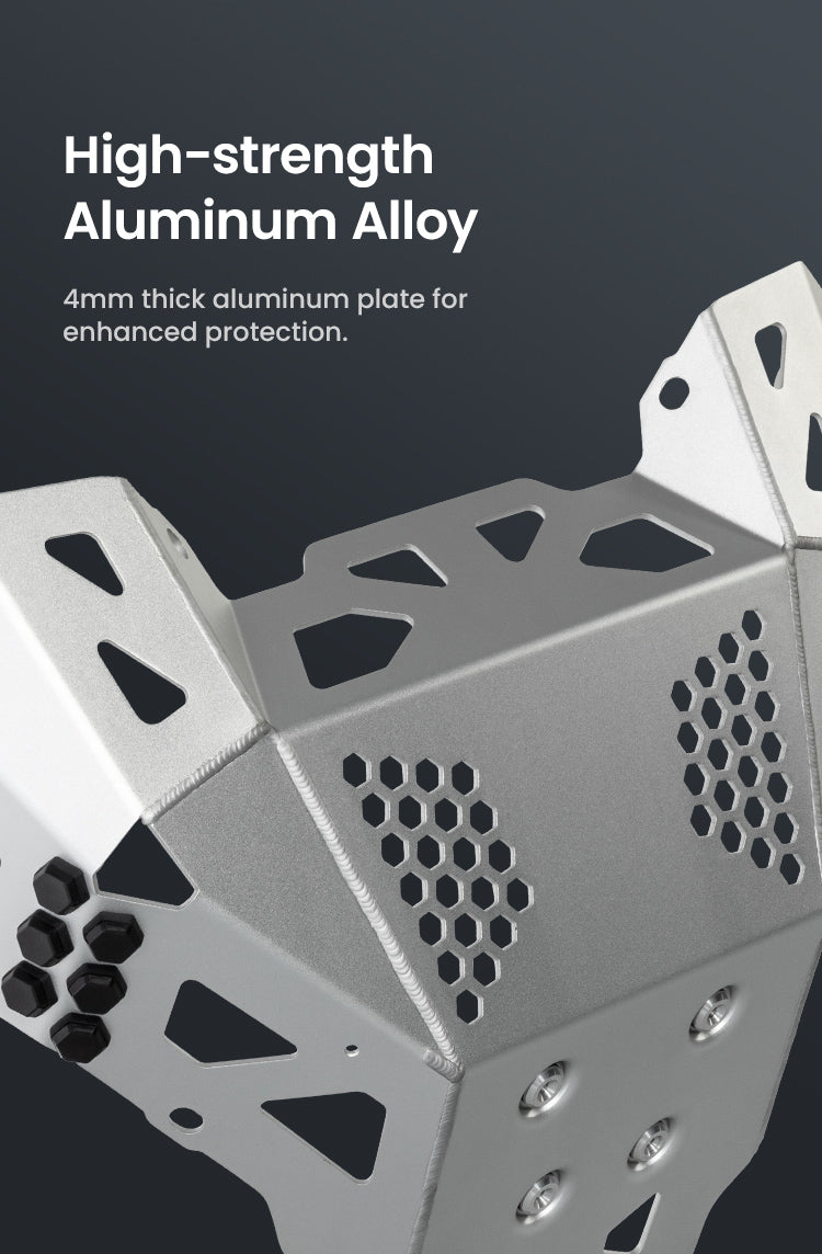 Lege 4 mm Aluminium zwischen die Schale und die Steine.