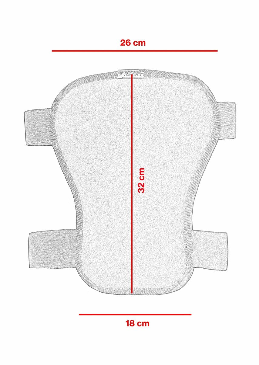 Cuscino memory foam salvachiappe nero tipo B | 00 - 0601 - r1942 - ENDURRAD