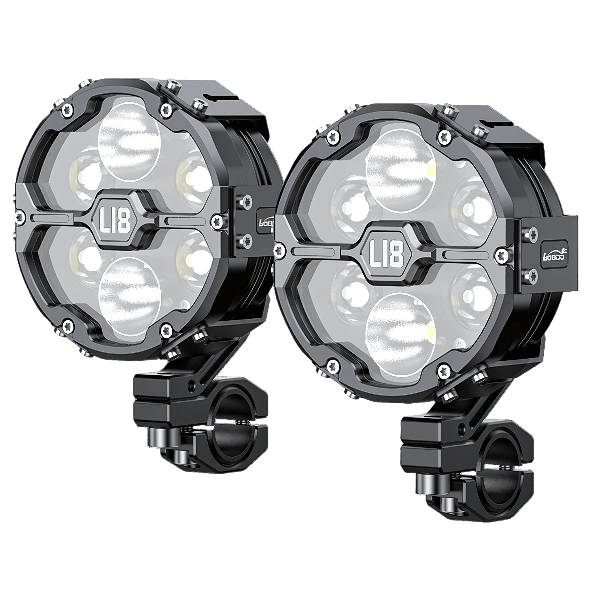 Motorradscheinwerfer L18 – 23.000 Lumen – Endurrad.com