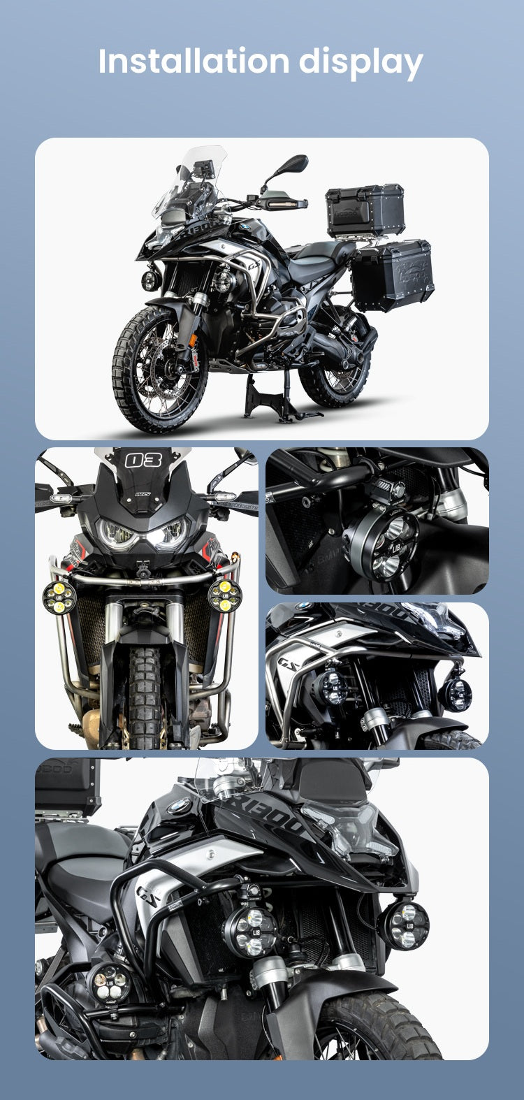 Wo landen sie auf echten Motorrädern?