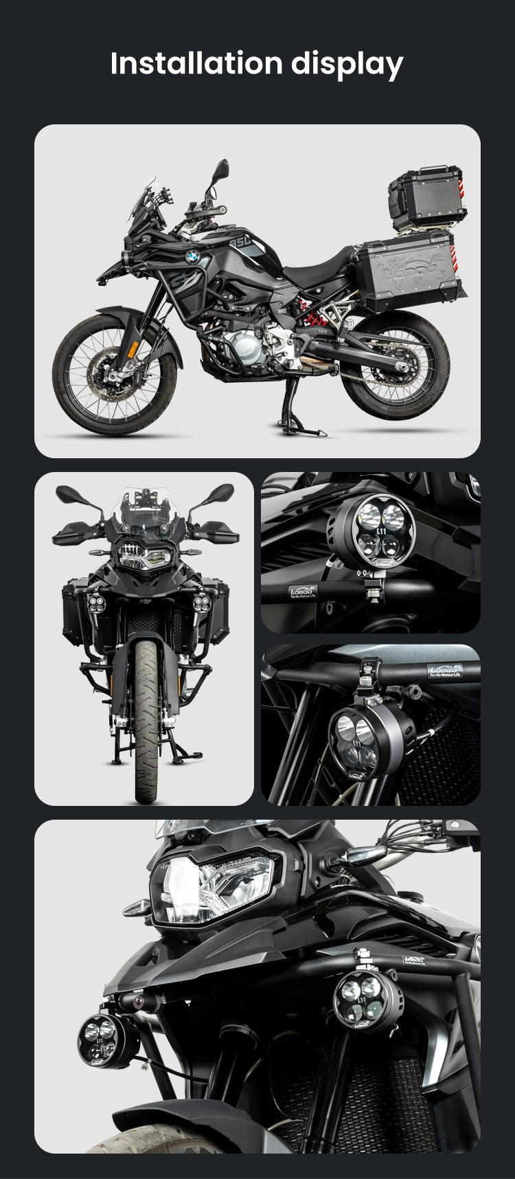 Wo landen sie auf echten Motorrädern?