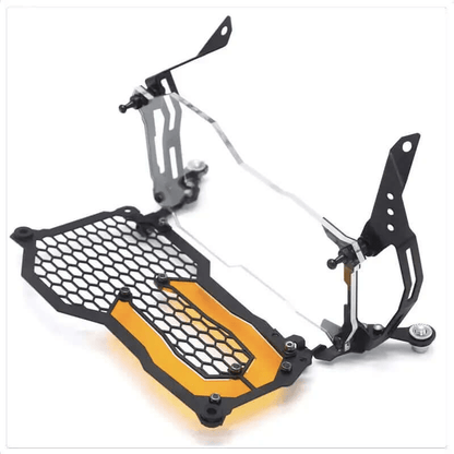 Scheinwerfergitter mit farbigem Plexiglas BMW GS - Endurrad.com