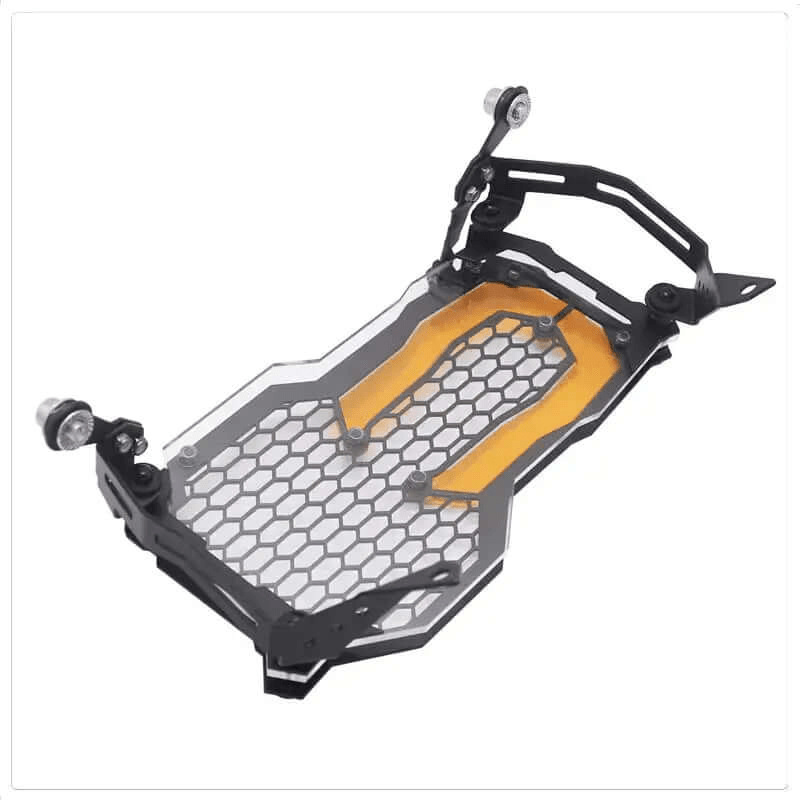 Scheinwerfergitter mit farbigem Plexiglas BMW GS - Endurrad.com