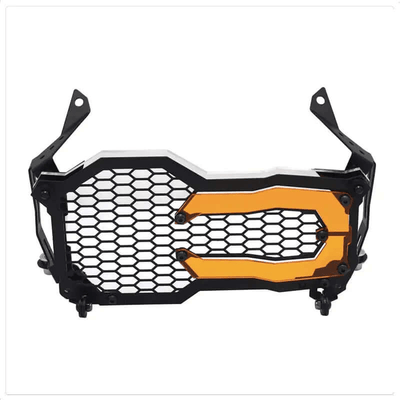 Scheinwerfergitter mit farbigem Plexiglas BMW GS - Endurrad.com