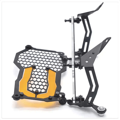 Scheinwerfergitter mit farbigem Plexiglas BMW GS - Endurrad.com