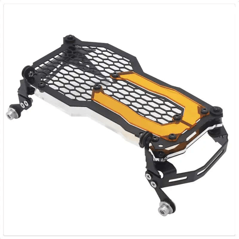 Scheinwerfergitter mit farbigem Plexiglas BMW GS - Endurrad.com