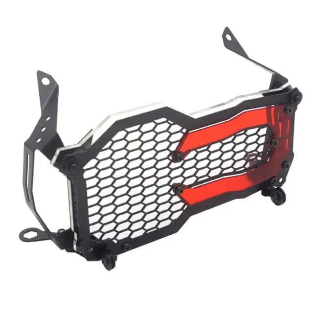 Scheinwerfergitter mit farbigem Plexiglas BMW GS - Endurrad.com