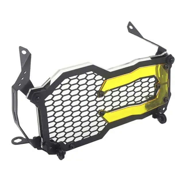 Scheinwerfergitter mit farbigem Plexiglas BMW GS - Endurrad.com