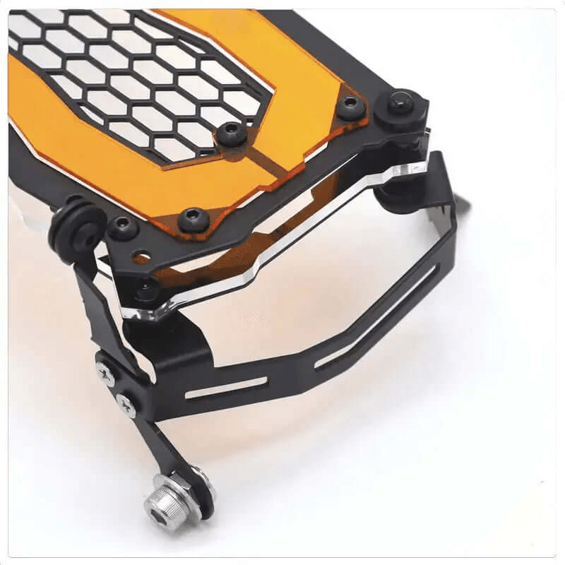 Scheinwerfergitter mit farbigem Plexiglas BMW GS - Endurrad.com