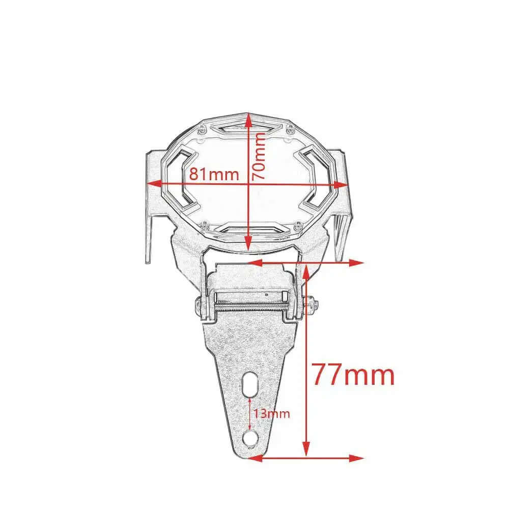 Scheinwerfergitter für BMW GS - Endurrad.com