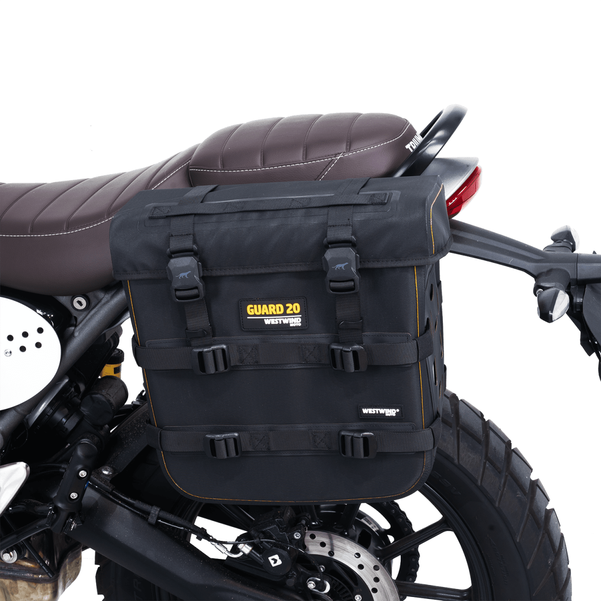 Guard 20H - Borsa Moto da Città Sgancio Rapido Vintage Hardshell (20L) - ENDURRAD