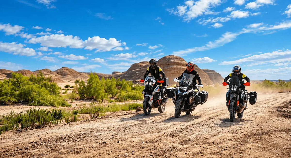 Zubehör für Adventure-, Touring- und Offroad-Motorräder