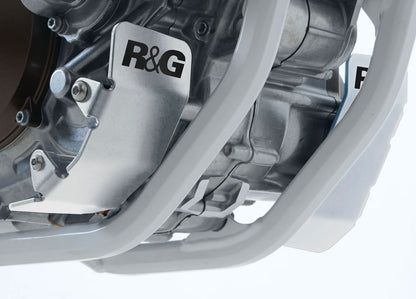 HUSQVARNA FS 450 '15- (coppia) protezione motore - colore alluminio